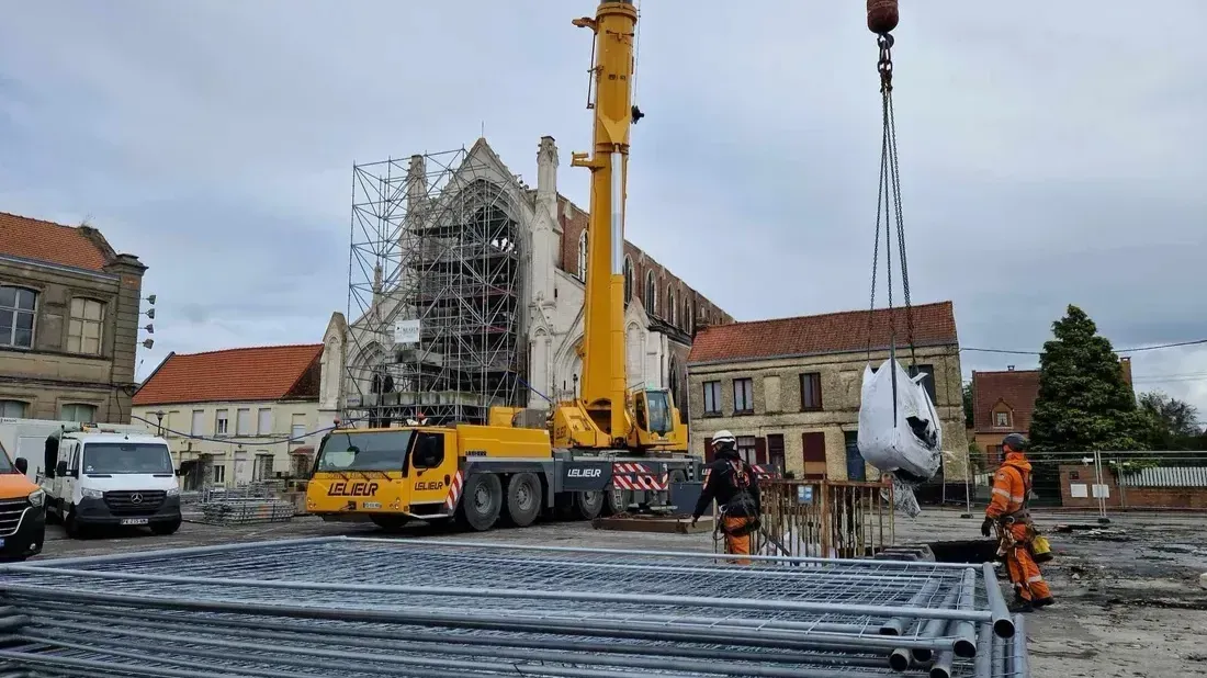 L'église de l'Immaculée Conception à Saint-Omer va être reconstruite à l'identique. 