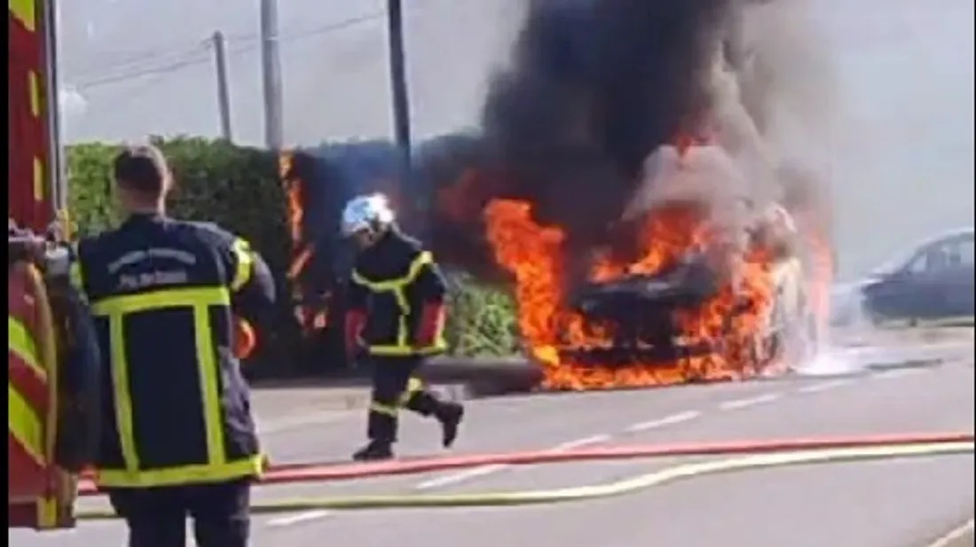 incendie voiture