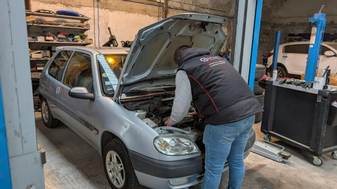 Le garage appelle à la vigilance. 