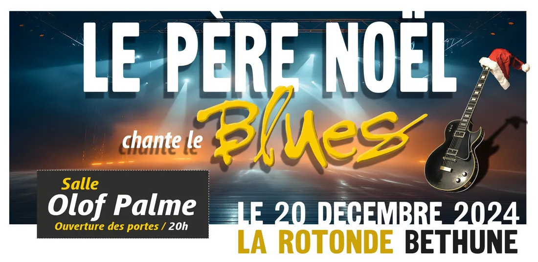 Le Père Noël chante le Blues 2024