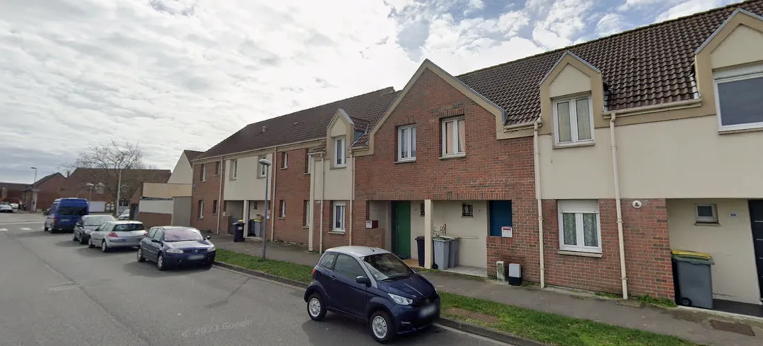 La prise d'otages a eu lieu dans la rue Louis David à Calais.