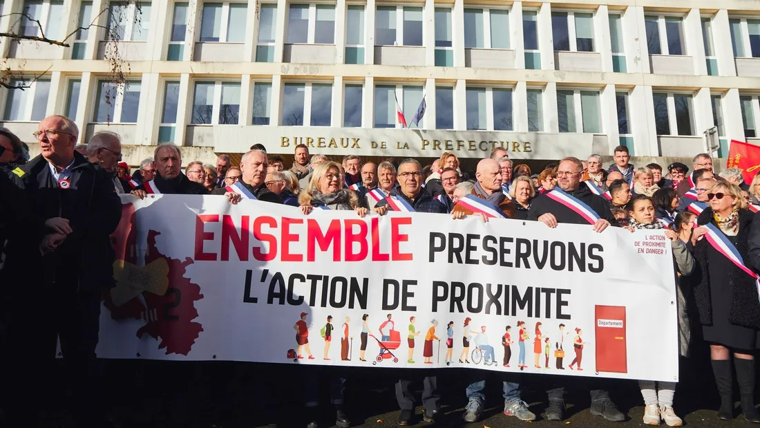 manif élus