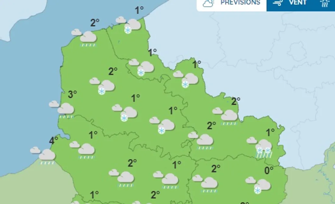 Météo 4 décembre