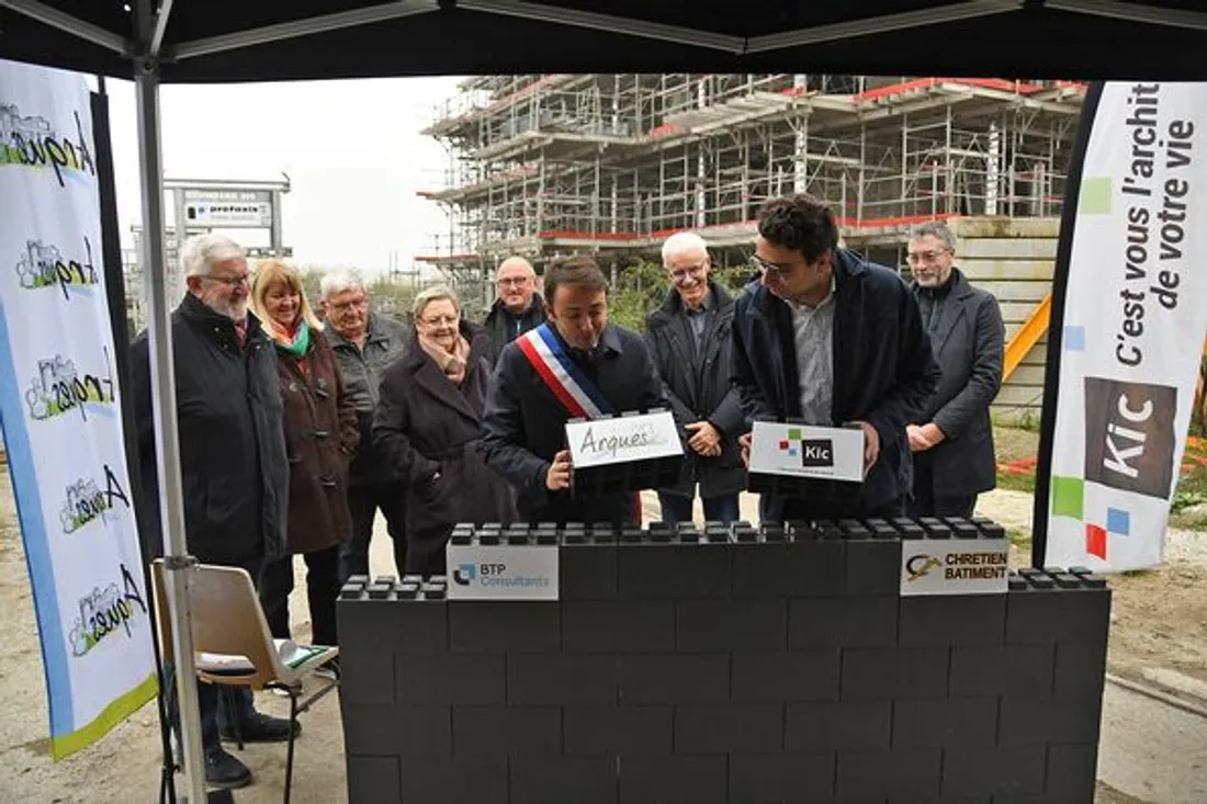 pose première pierre fontines