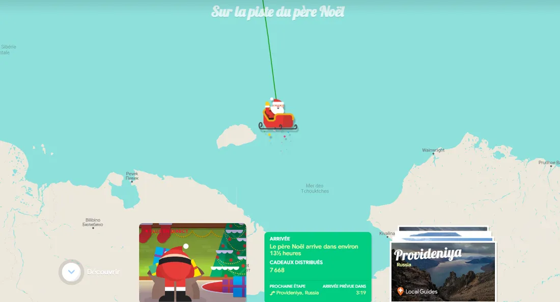 Parcours du Père Noel