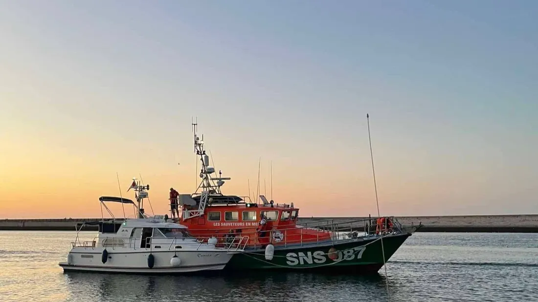 La SNSM a secouru un voilier néerlandais.
