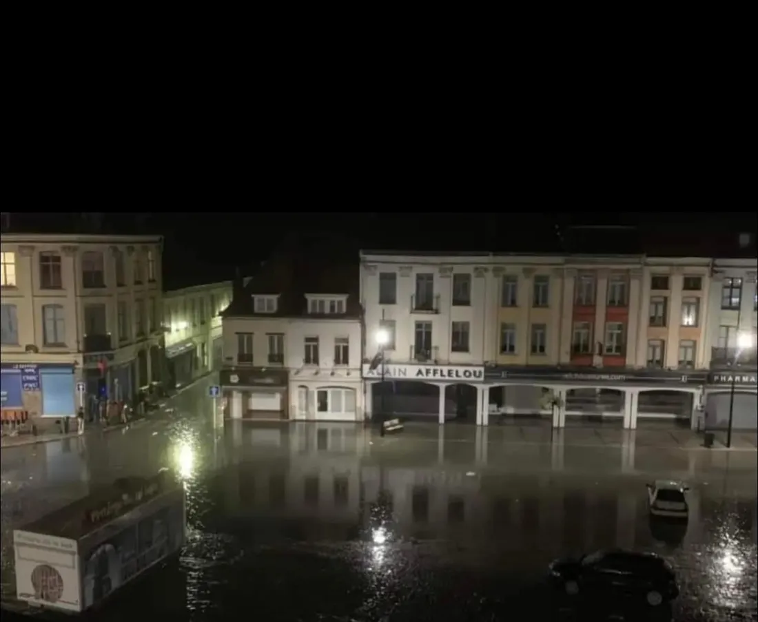 L'eau est montée à plusieurs endroits de la région