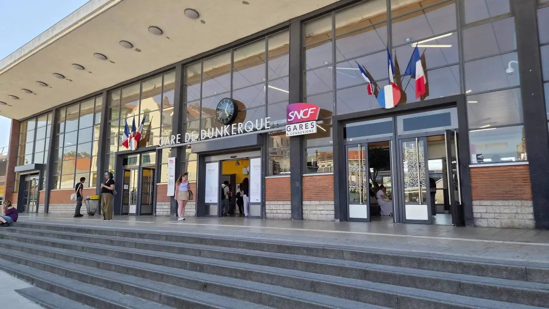 L'accès à la gare est de nouveau permis. 