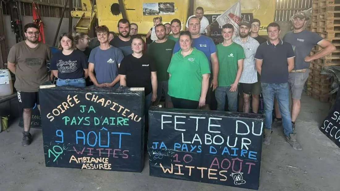 Ce sont les Jeunes Agriculteurs qui organisent les festivités.
