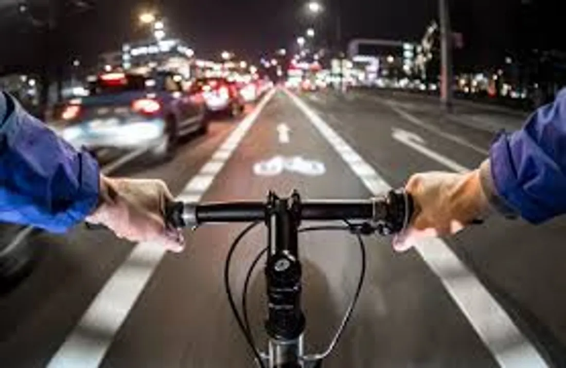 Visibilité vélo nuit
