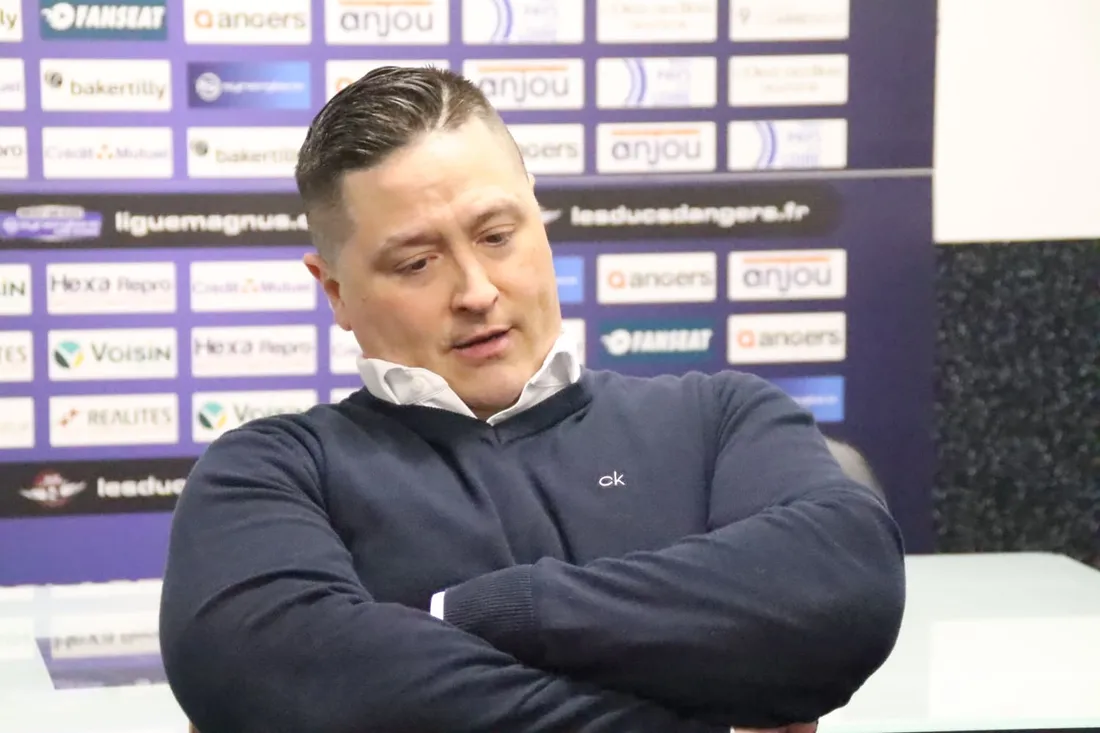 O'leary en conférence de presse après l'élimination contre Rouen (2-4)