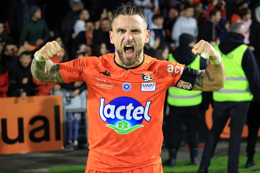 La joie d'Anthony Gonçalves après une victoire éclatante.