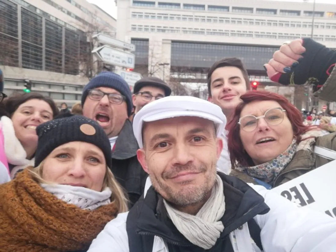 Mickaël François - Manifestation Boulanger Paris_23 01 23_DR