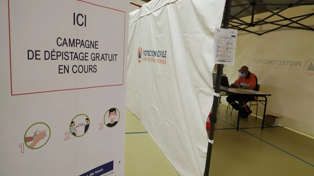 Le centre de dépistage temporaire de l'Huisserie a fermé samedi soir au profit d'un dispositif mobil