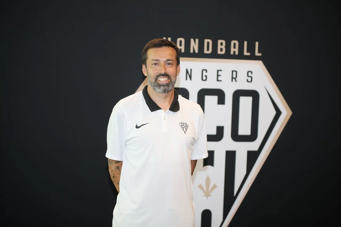 Joël Da Silva, l'entraîneur d'Angers Sco.