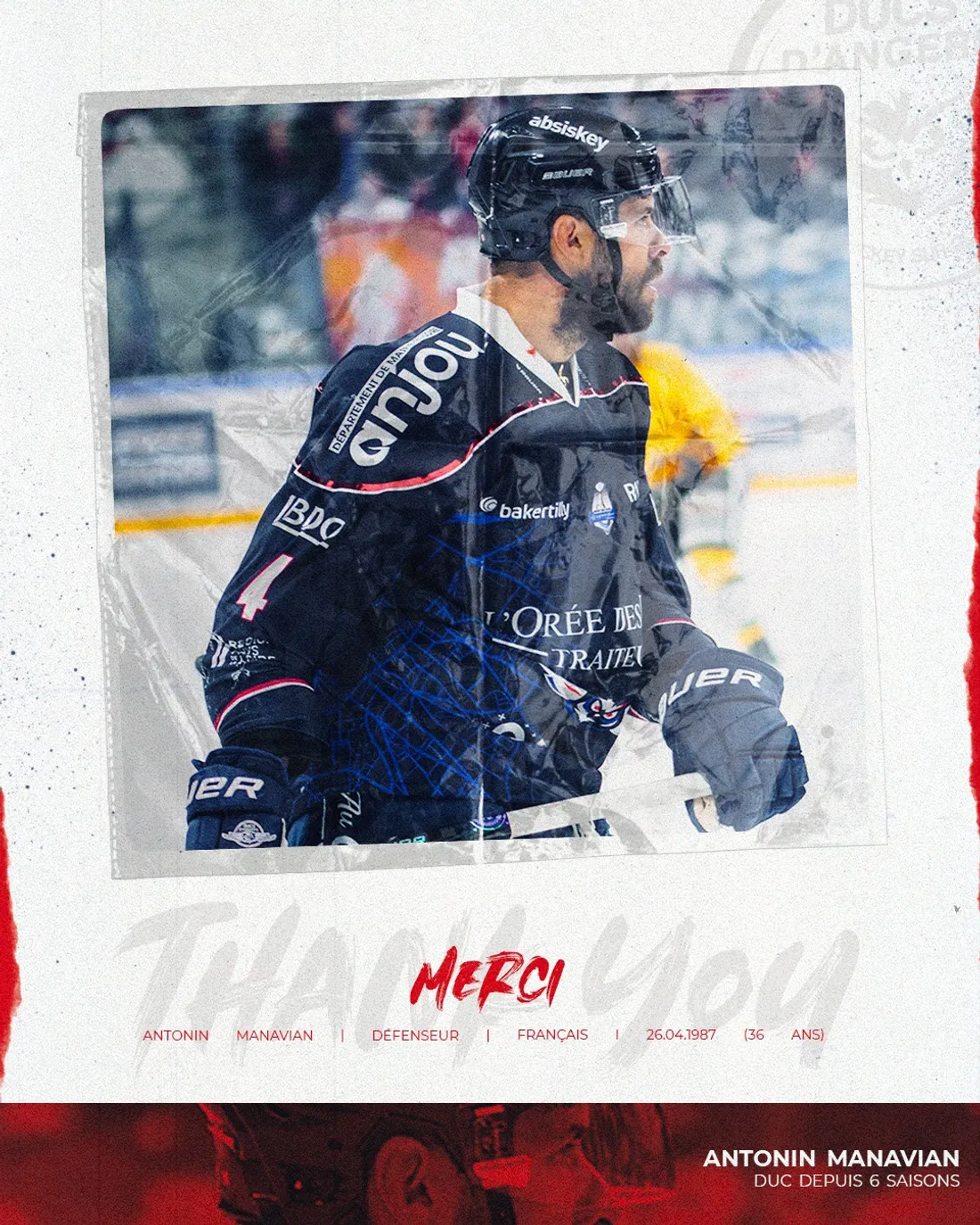 Antonin Manavian commencera, a 37 ans, un nouveau chapitre de sa carrière