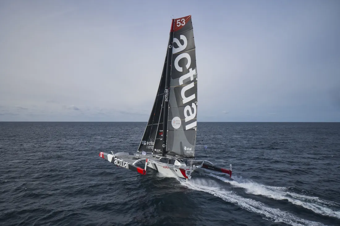 L'Actual Ultim 3 est arrivé en Martinique.