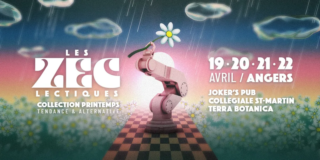 Affiche de l'édition printanière du festival les Z'Eclectiques
