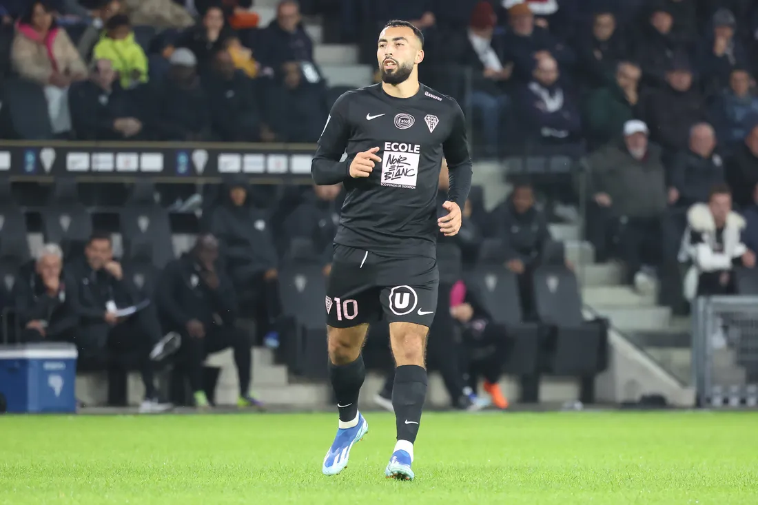 Himad Abdelli a marqué son troisième but cette saison.