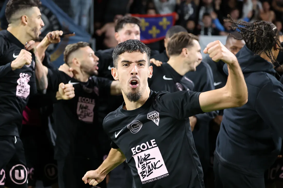 Les données statistiques envoient déjà Angers Sco en Ligue 1.