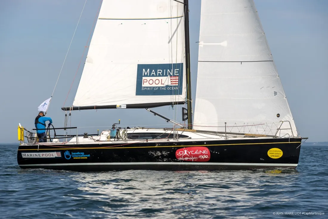 Bateau Handicap International Amedeo Durand Cap Martinique_01 05 22_Jean-Marie Liot - Cap Martinique