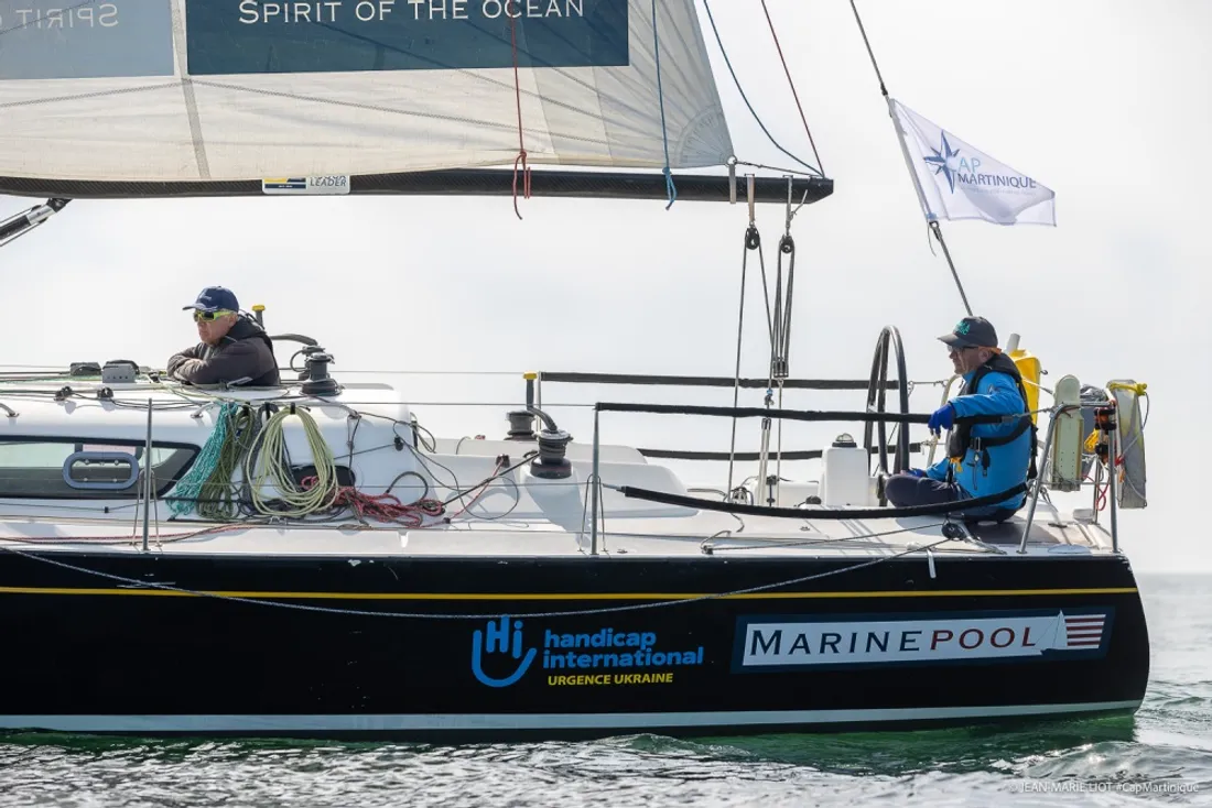 Bateau Handicap International Amedeo Durand Cap Martinique_01 05 22_Jean-Marie Liot - Cap Martinique