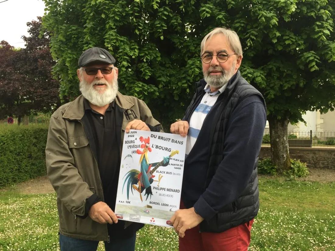 Thierry et Hervé sont à l'origine de cette journée musicale