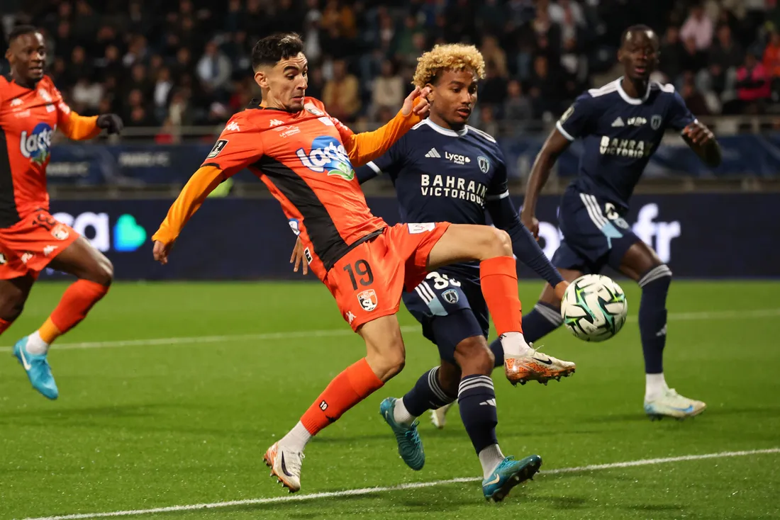 Malik Sellouki a été l'un des Lavallois les plus remuants.