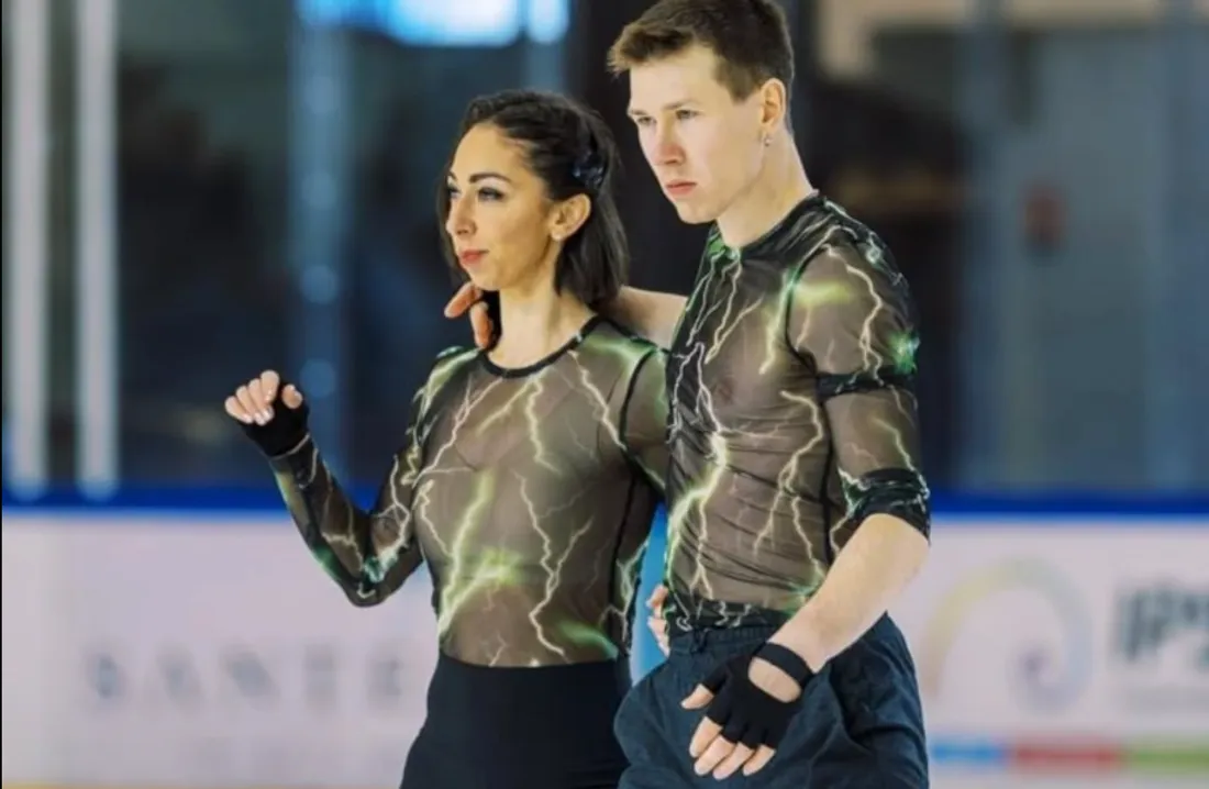 Camille et Pavel Kovalev Patinage Angers_01 02 25_Offsportsdeglace - Anthonin Albert