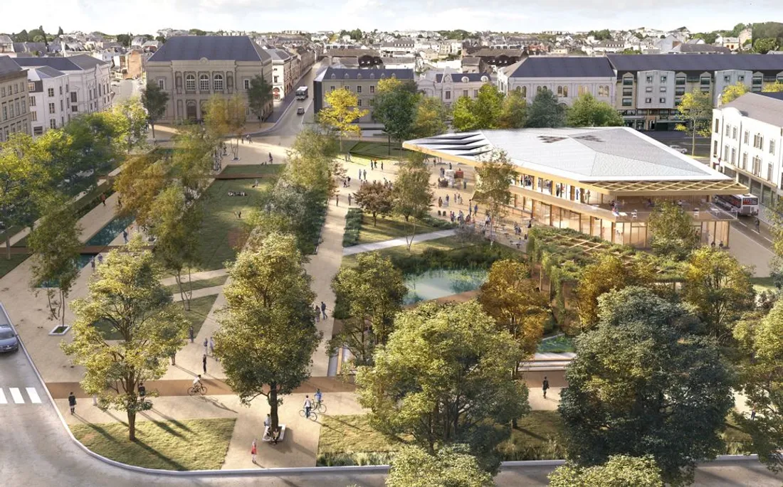 La place du 11-Novembre devrait changer d'ici 2025...