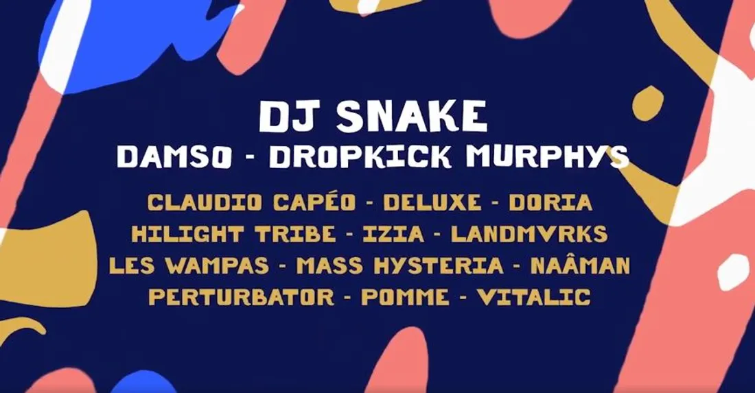 La programmation du VandB Fest' 2023.