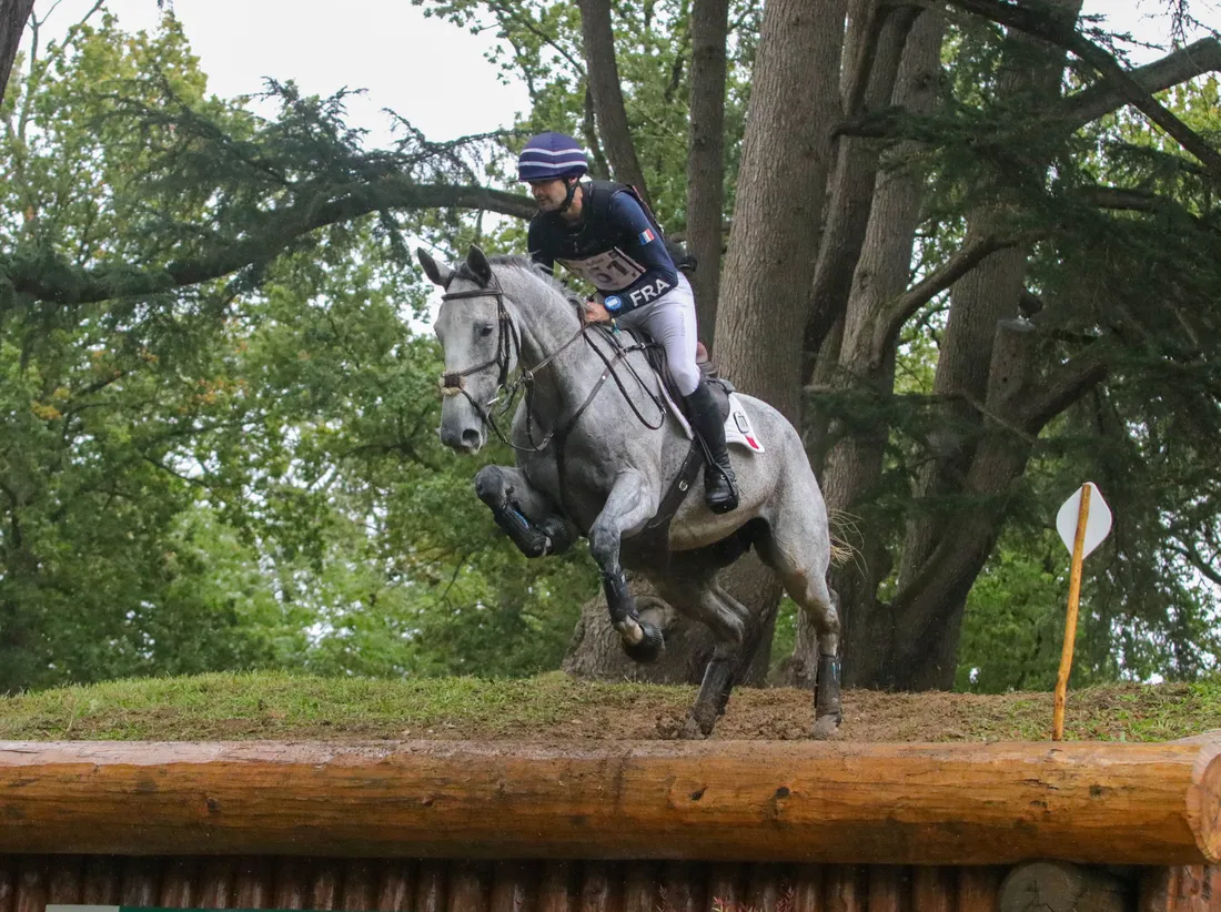Le Français Christopher Six lors du Mondial du Lion 2023.