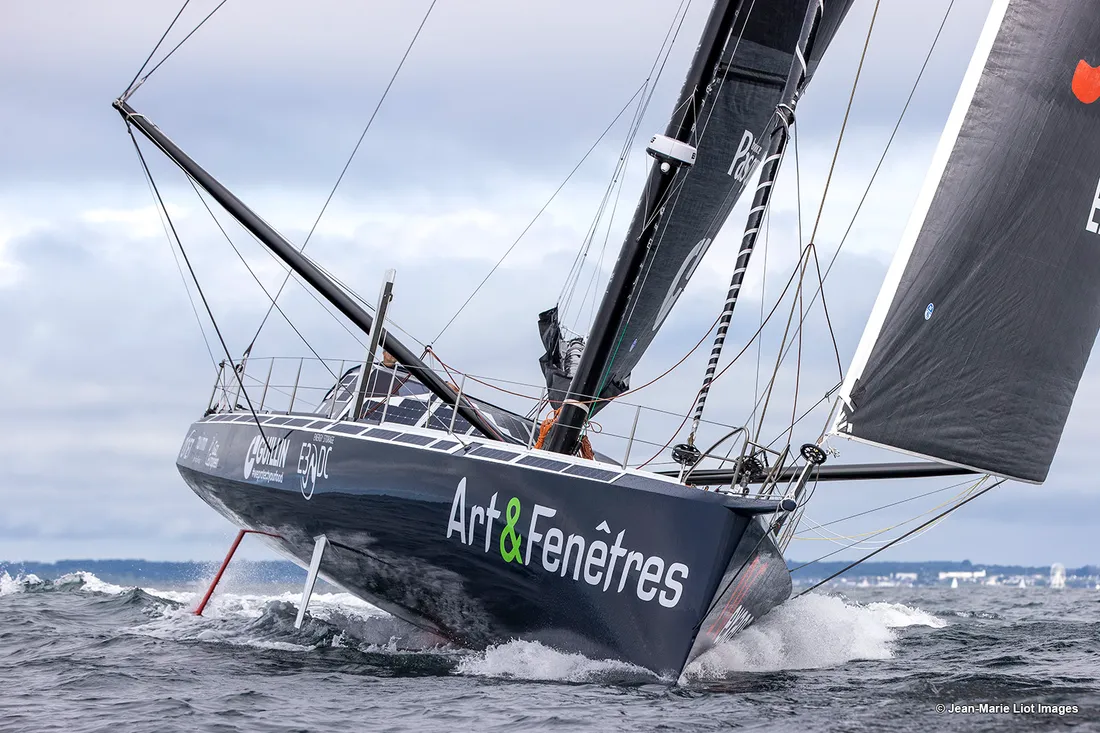Fabrice Amédéo est qualifié pour le Vendée Globe.