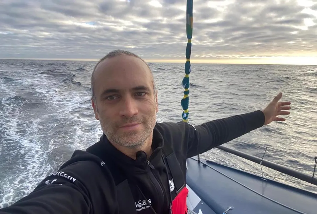 Fabrice Amedeo Route du Rhum photo du bord_11 11 22_Fabrice Amedeo Nexans-Art et Fenetres