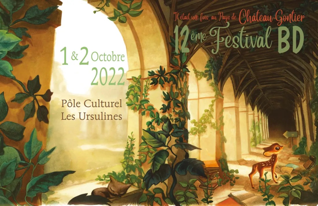 Affiche Festival BD 12ème Chiot_06 09 22_DR