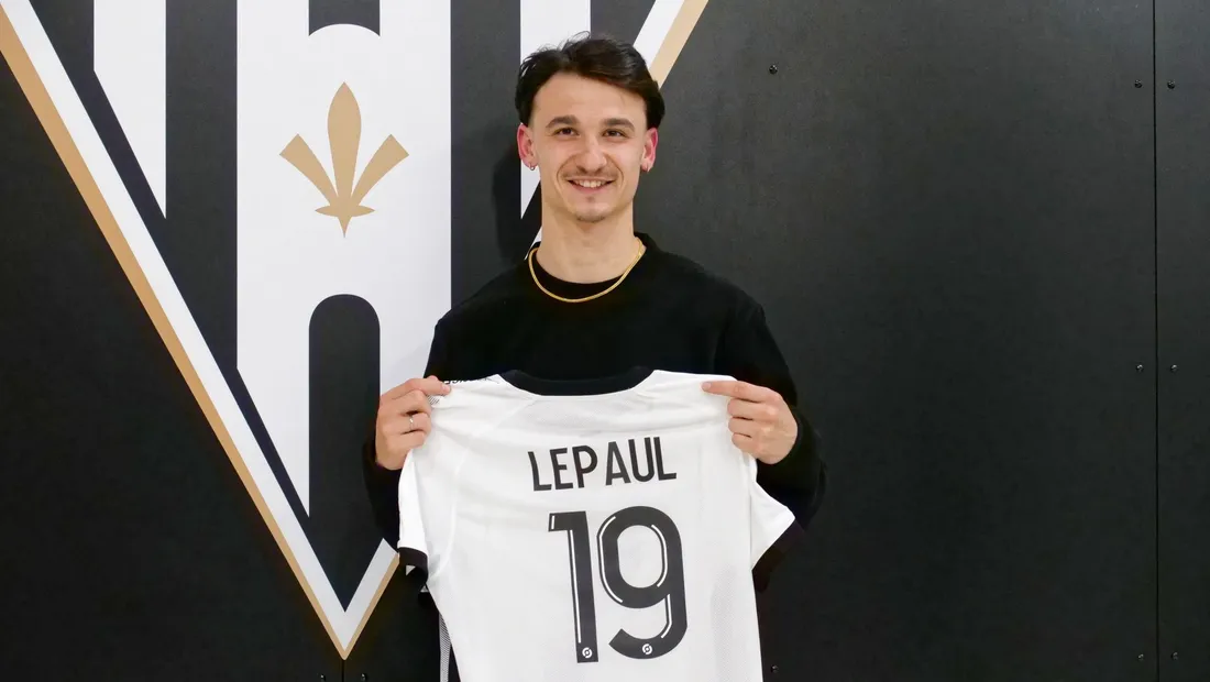 Esteban Lepaul avec ses nouvelles couleurs.