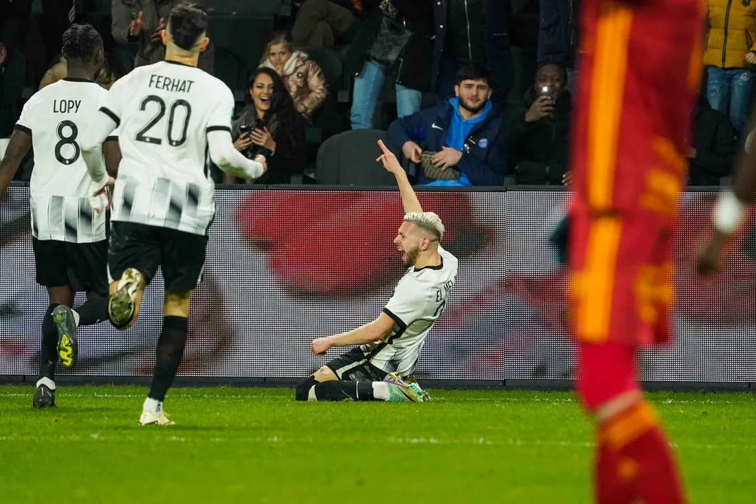 Farid El Melali a inscrit sa sixième réalisation de la saison pour offrir la victoire au SCO