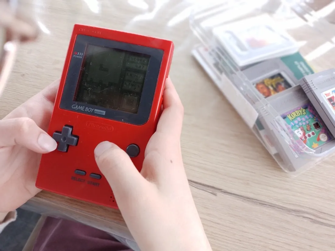 Game boy Tetris illustration Angers Geekfest années 90_16 02 24_CJ