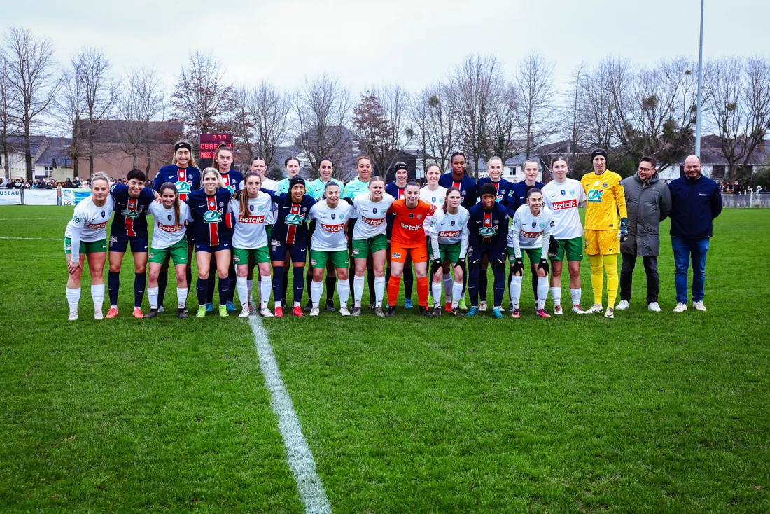 Angers Croix-Blanche a donné une belle image du club contre le PSG.