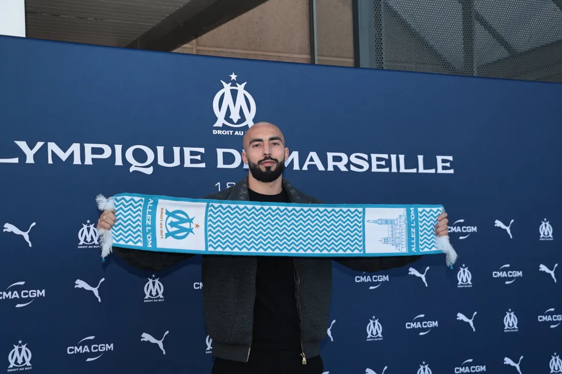Himad Abdelli s'est engagé avec Marseille.
