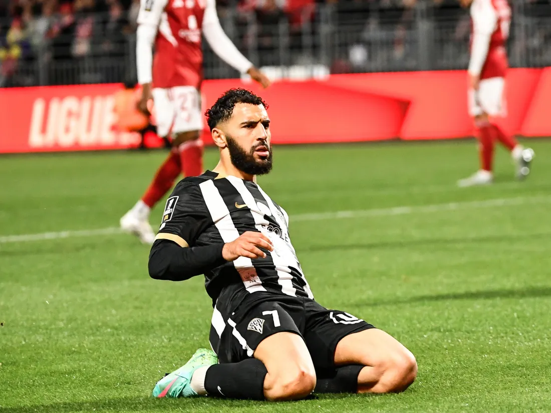 Amine Sbai a marqué face à Brest.