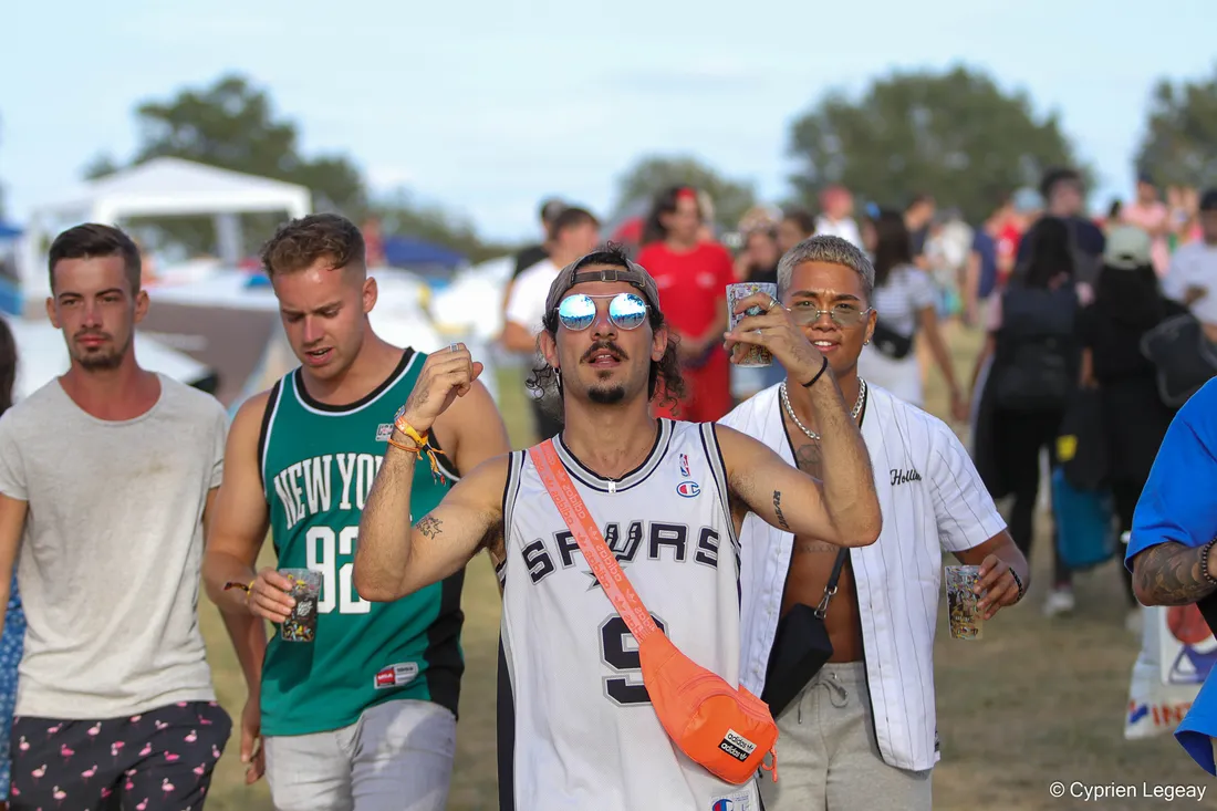 Les festivaliers étaient heureux de revenir au VandB Fest.
