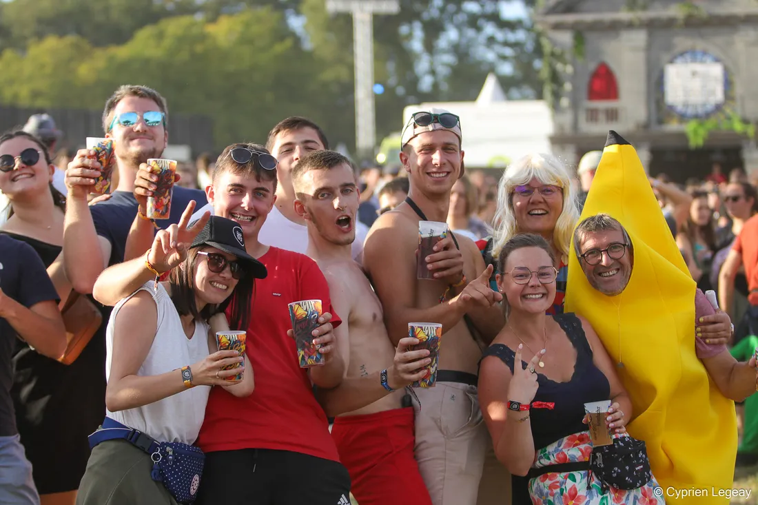 Les festivaliers étaient heureux de revenir au VandB Fest.