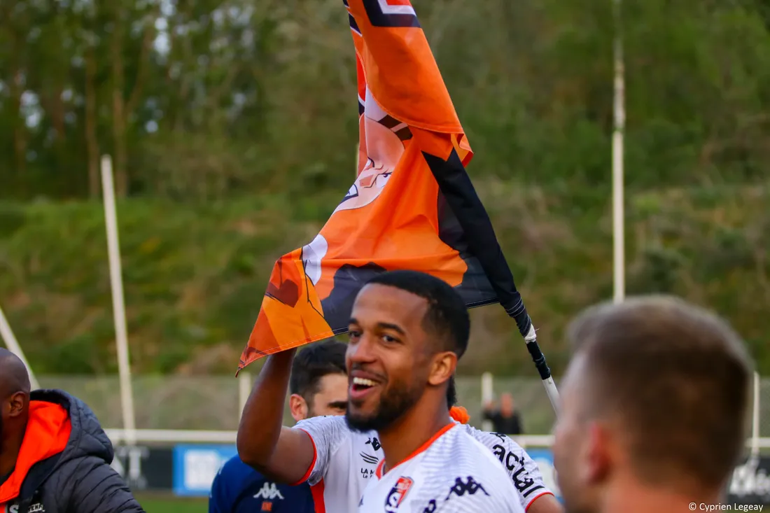 Marvin Baudry, l'un des éléments indispensable de la défense lavalloise.