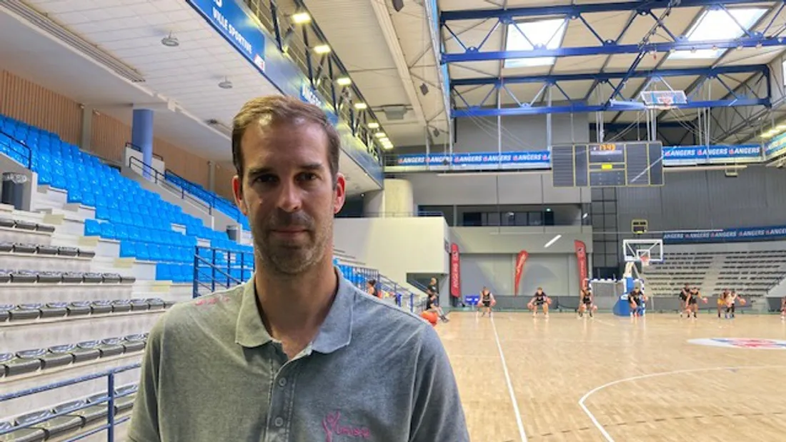 David Gautier, coach de l'UFAB