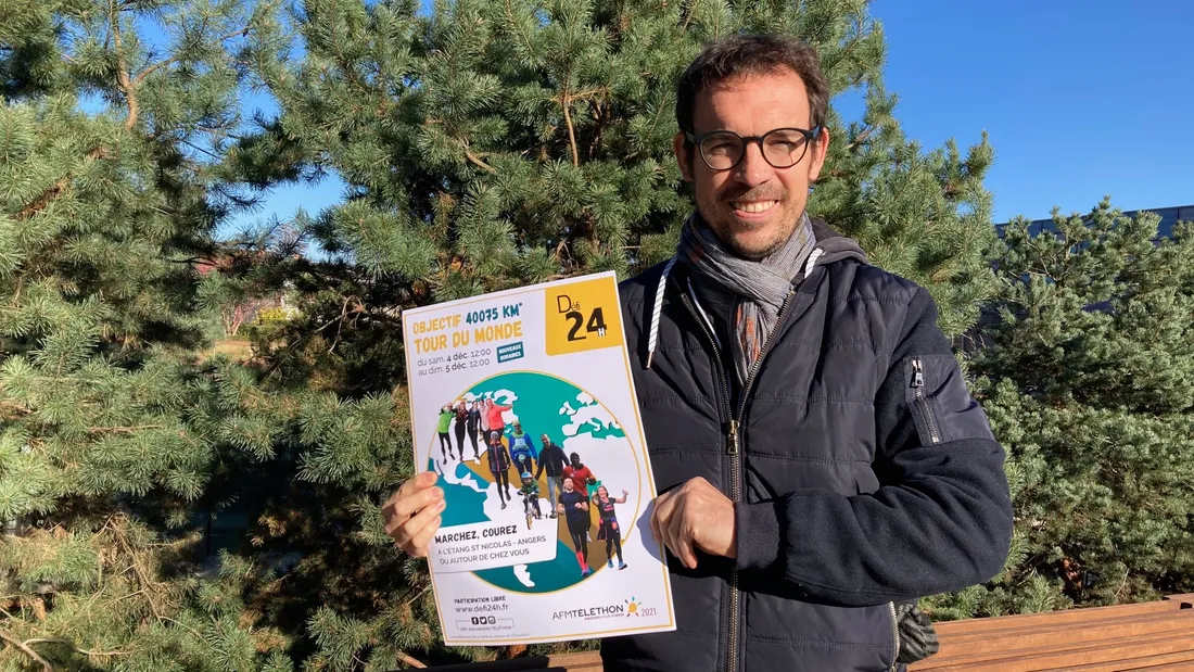 Pascal Rullier, président de l'association Défi24h AFM Téléthon