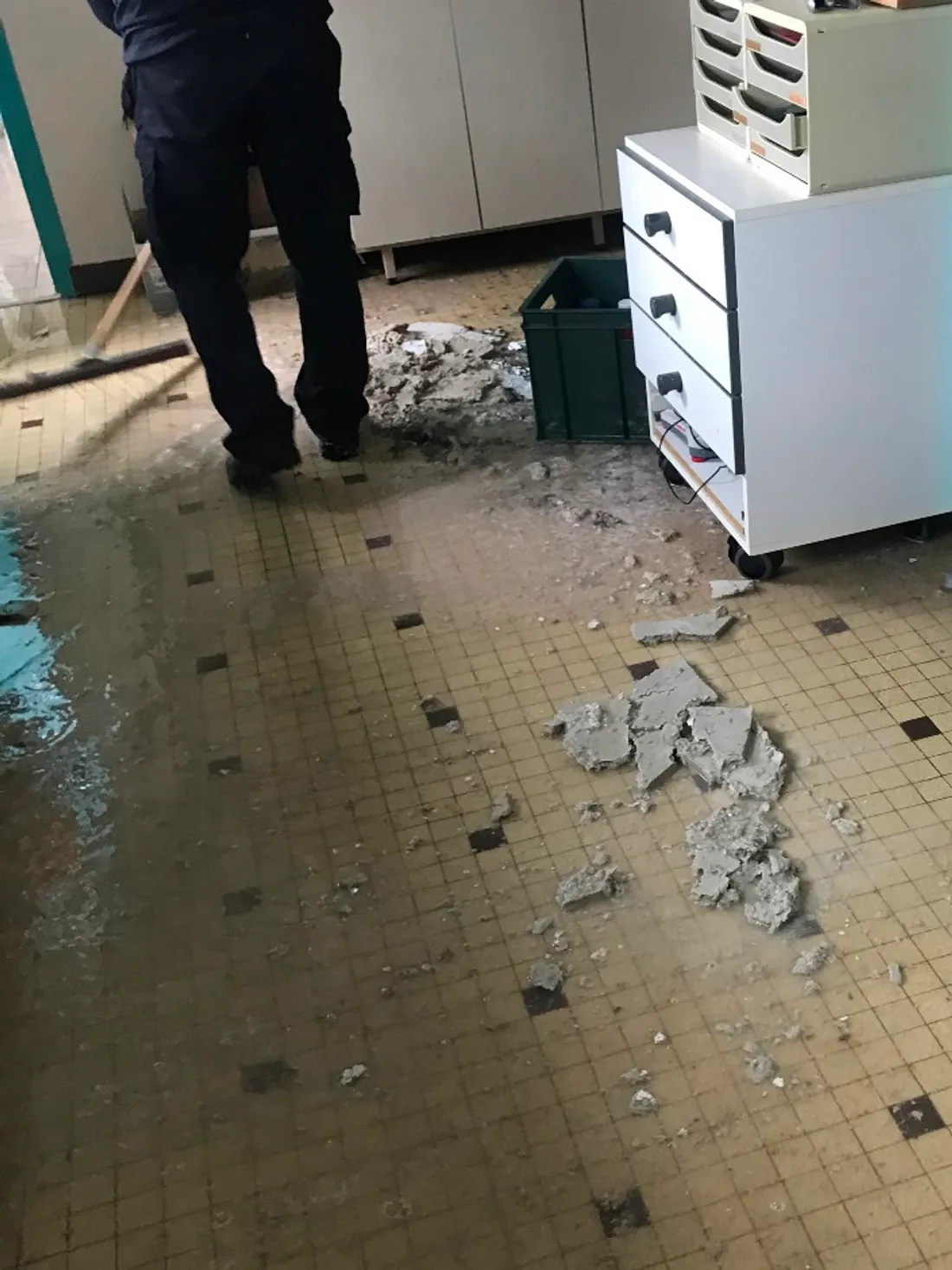 Intempéries lycée Bourg Chevreau Segré labo_23 05 22_Lycée Bourg Chevreau