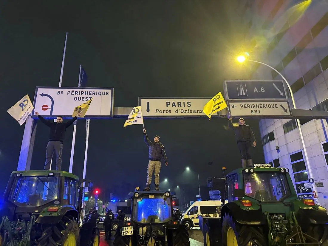 Manifestation à Paris Mercosur Coordination rurale_08 01 26_Coordination rurale