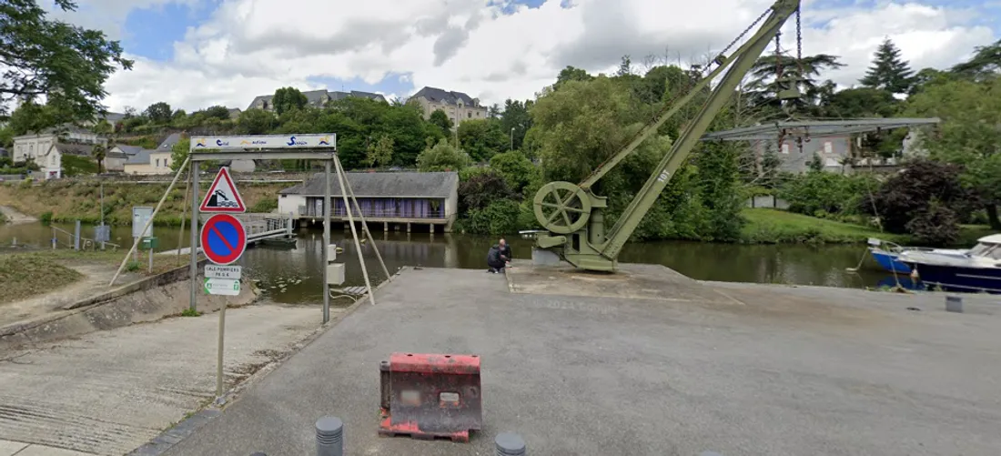 Place du Port Segré_29 07 25_Capture d'écran Street View