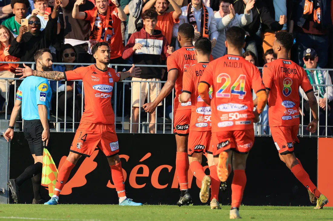 Simon Elisor a encore marqué face à Saint-Etienne.